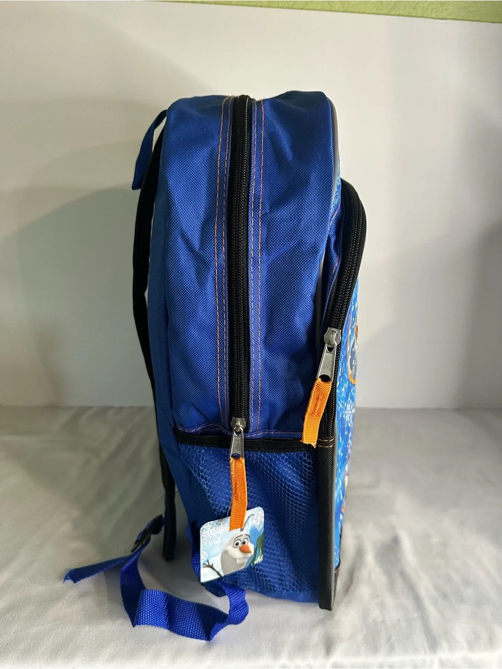 Olaf Kids Backpack - Blue Snowman Print